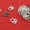 Pointy lacing eyelets - the original from our collection, some examples of our pointy eyelet individually, and a bundle of eyelets as sonld