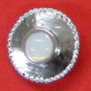 button with opal stone