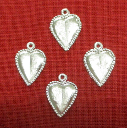 four heart spangles arranged in a diamond