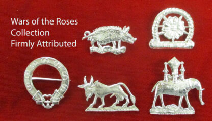 Firmly attributed badges from the Wars of the Roses