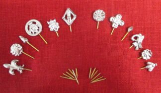 Veil pins - selection not including those with glass stones
