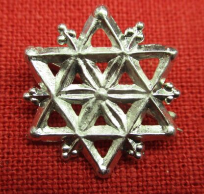 Rotterdam hexagram brooch