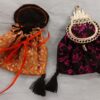 Purses made on the small frame, open and closed