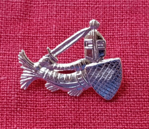 Swordfish brooch